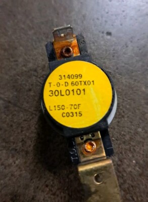 30L0101 Lennox 314099 Hvac Limit Switch L150-70F / T-O-D 60TX01