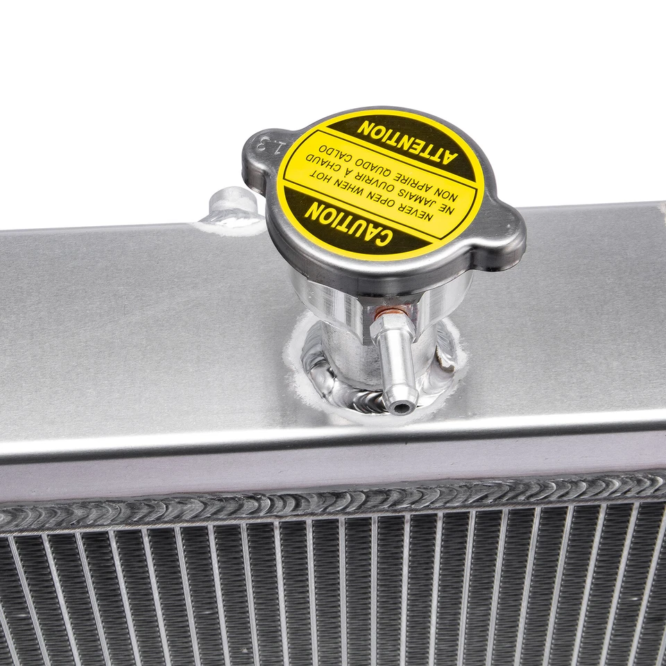 Radiador de aluminio de 4 filas para Nissan Armada Titan Infiniti 2004-2015 2013 5,6 L AT Foto 4 de 4