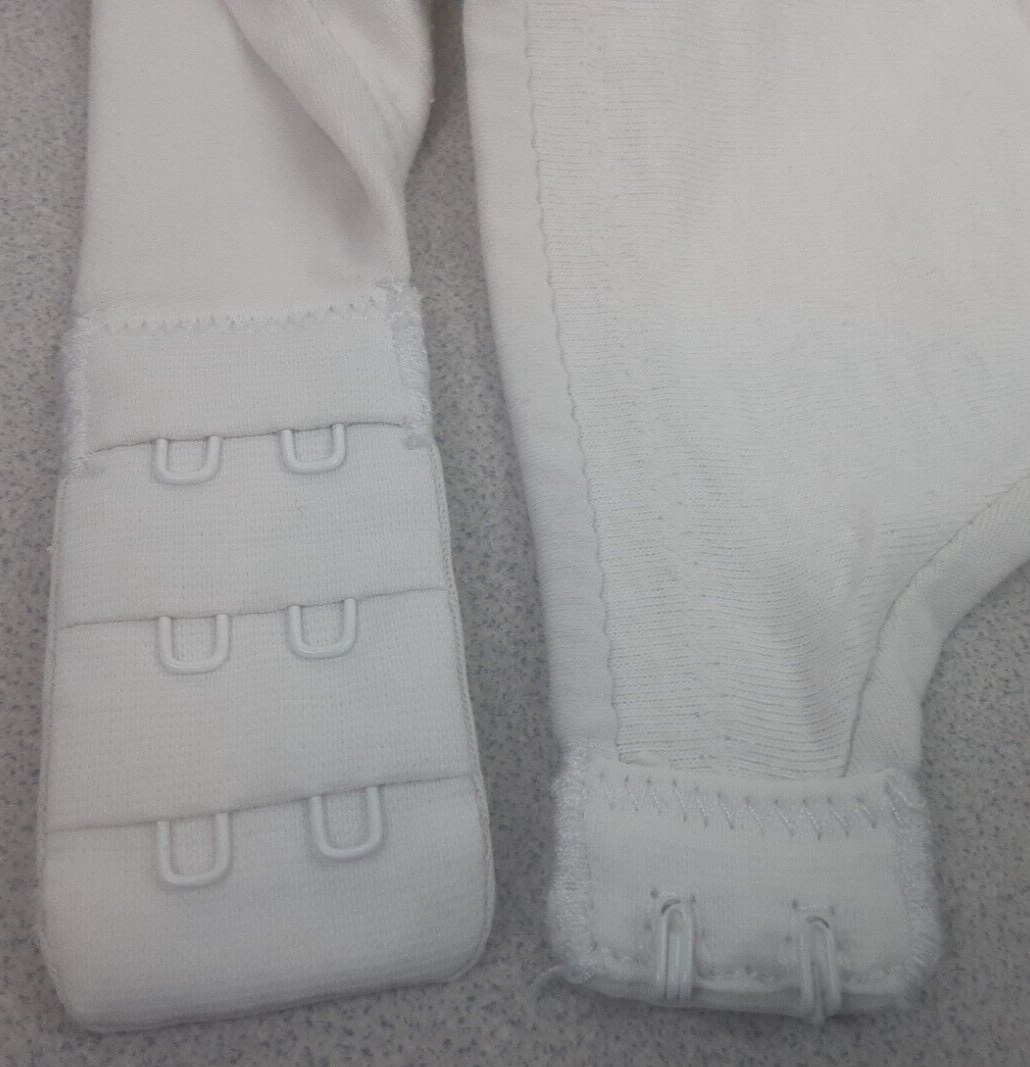 Hanes HU03/HP03 White Nylon Wire Free TShirt Bra Size 36 C (21) eBay
