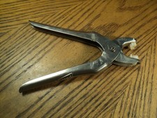 Vintage Dritz Crimping Craft Tool w/ Plastic Crimper Parts 7" Long  USA