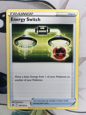 Pokémon TCG 2023 Energy Switch 129/159 Crown Zenith Regular