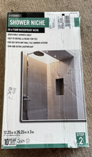 Everbilt Watershield Shower System 13.25 in. x 27.25 in. x 3.5 in. Shower Niche