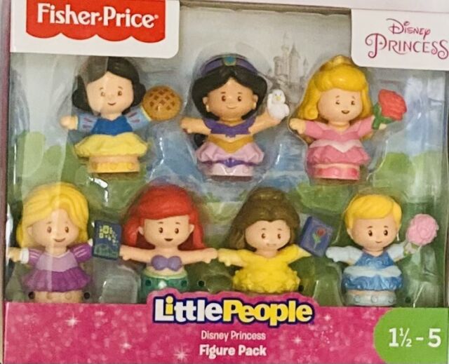 Fisher Little People Disney Frozen Elsa Anna Olaf Kristoff 4pk in Stock for sale online