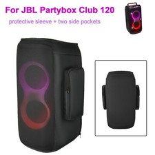 Dust Cover Organizer for JBL PartyBox Club 120 Portable Bluetooth Speaker Black