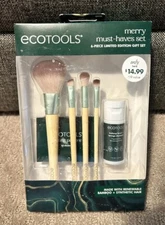 Eco Tools Merry Must-Haves Set 6 Piece Limited Edition Gift Set Makeup Brushes