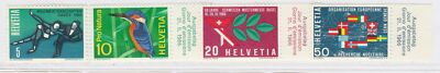 Schweiz 1966 Pro Natura postfrisch ** Full Set A19P34F458