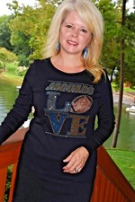 Jaguars football LOVE rhinestone bling shirt XS S M L XL XXL 1X 2X 3X 4X 5X