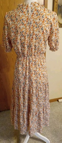 Women's SzM Smocked Modest Dress Shein B34/W24-36/H44 - Picture 8 of 10