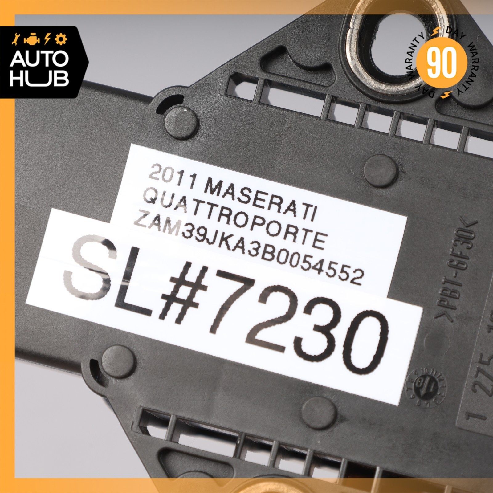 03-19 Maserati Quattroporte Gran Cabrio GranTurismo Yaw Turn Rate Sensor OEM 61k