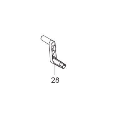 Nilfisk Griff Halterung Führung für X-TRA Schlauchtrommel C-PG 130.2, C-PG 135.1