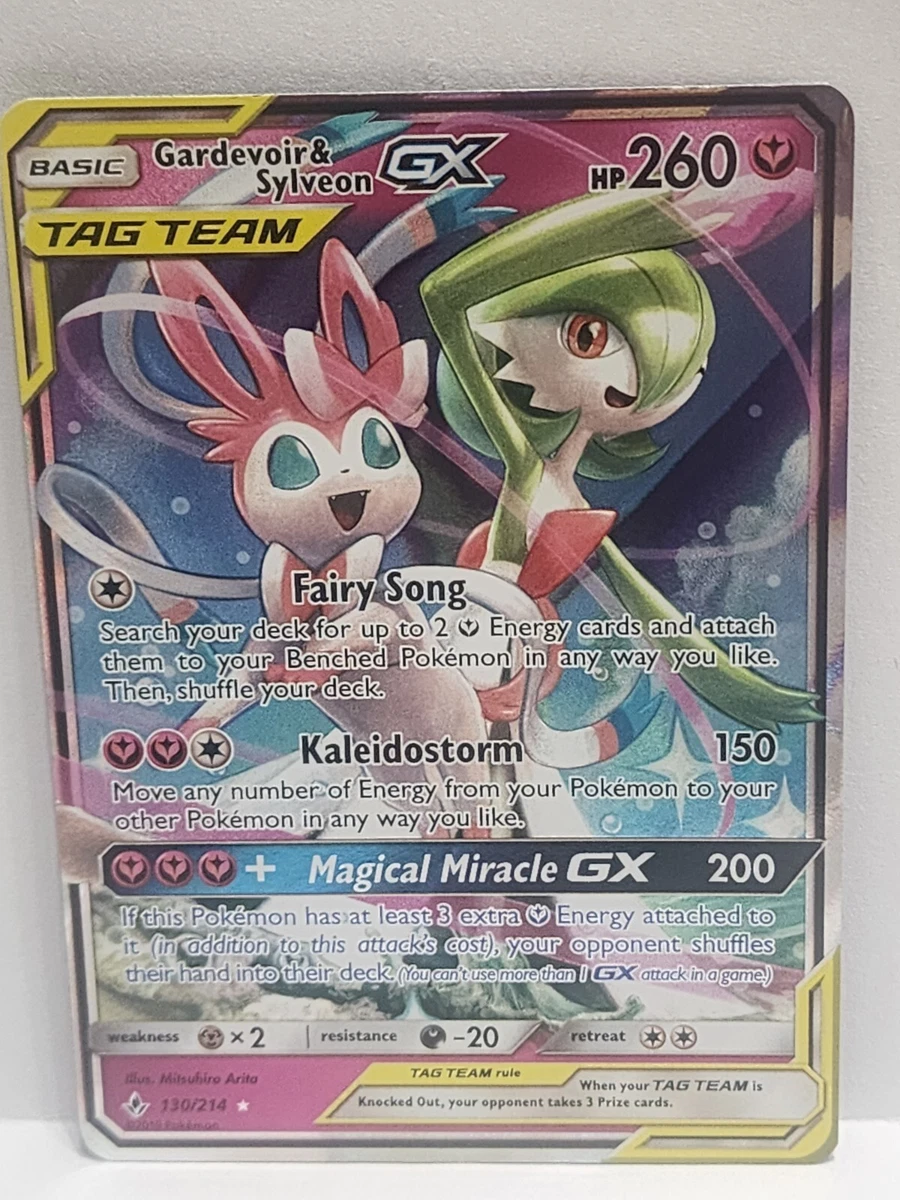 Gardevoir & Sylveon GX - SM - Unbroken Bonds - Pokemon