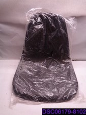 NO LEGS Qty  5: Black Plastic Chair Seat Padget Dining 18" Wide Bottom 17" Tall