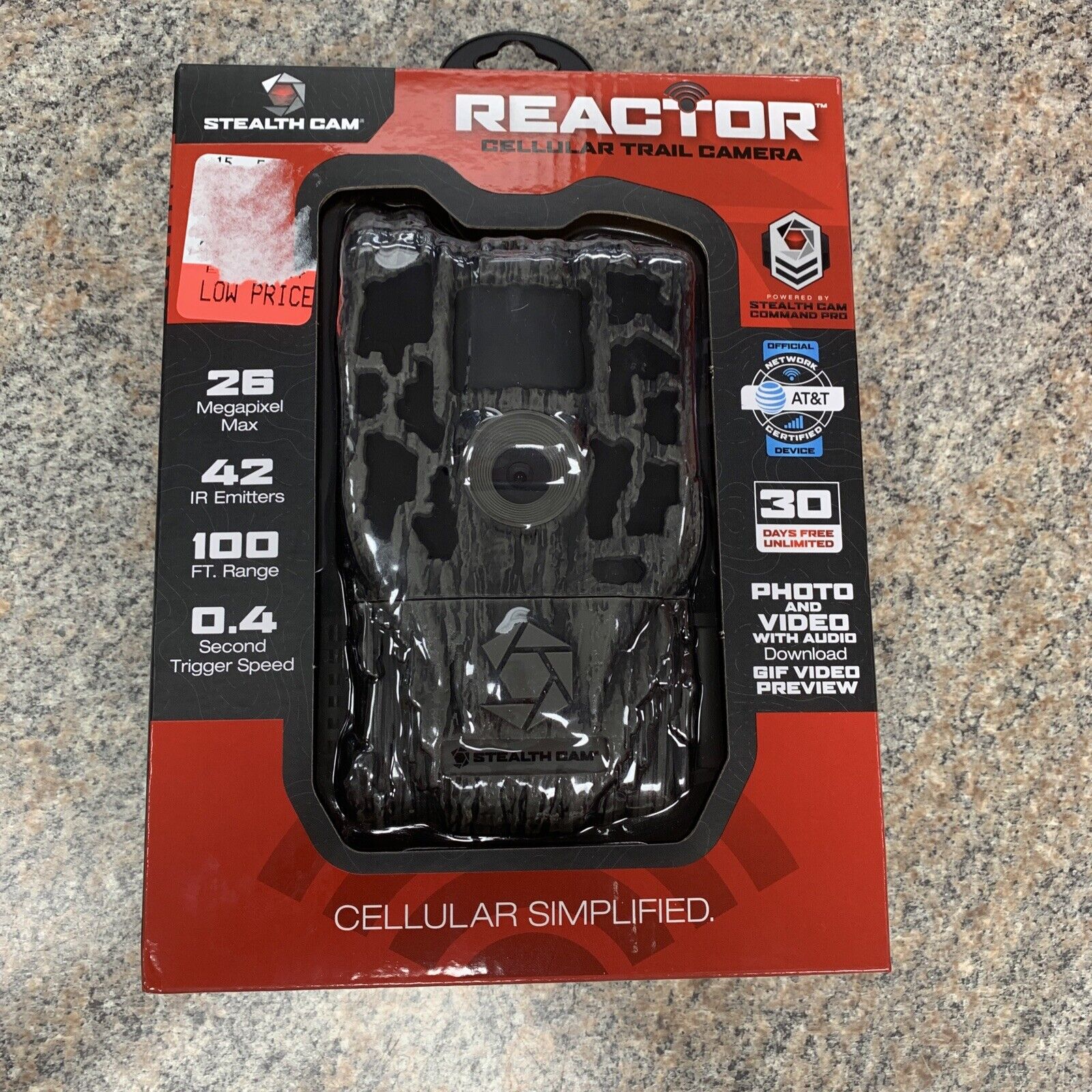 Stealth Cam Reactor Trail Camera - Camo (STC-RATW) AT&T