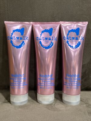 CATWALK HEADSHOT HEAVENLY HYDRATING SHAMPOO 8.45 OZ - 3 PACK!