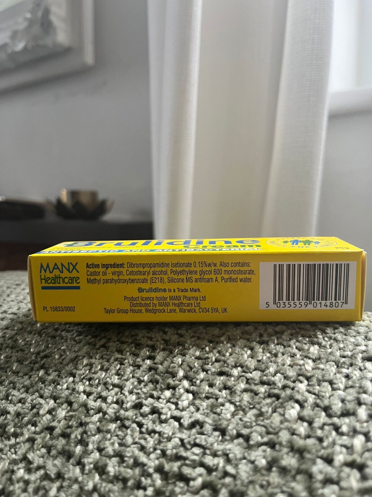 Brulidine Cream Antiseptic & Antibacterial 25g eBay