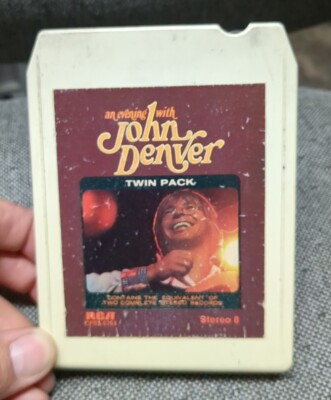 An Evening With John Denver, 8-Track Tape, CPS2-0764 Twin Pack 1975 Take Me Home