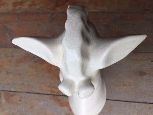 Vintage Gonder ??? Giraffenkopffigur Mitte des Jahrhunderts modern LG stilisiert Retro - Bild 9 von 11