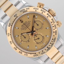 Rolex Daytona 116503 40mm Champagne Dial Yellow Gold Bezel Oyster Band with Card 2