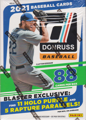 Panini 2021 Donruss Baseball Trading Card Blaster Box