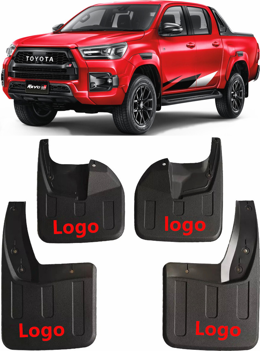 ハイラックス GUN125 HILUX 大型 マッド フラップマッドガード泥除け ハイラックス GUN125 HILUX 大型 マッド フラップ ガード 泥除け