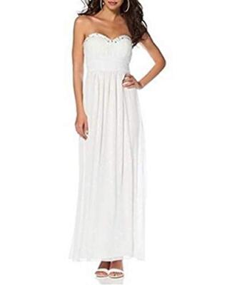 Kleid Abendkleid von Laura Scott - Wollweiß NEU