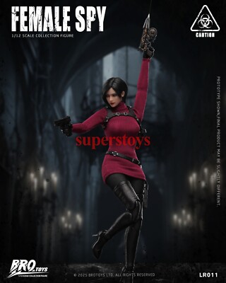 BROTOYS LR011エイダ・ウォンAda Wong 1/12バイオハザード Best Ada Wong Ever? | Brotoys 1/12 Female Spy (LR011) Unboxing