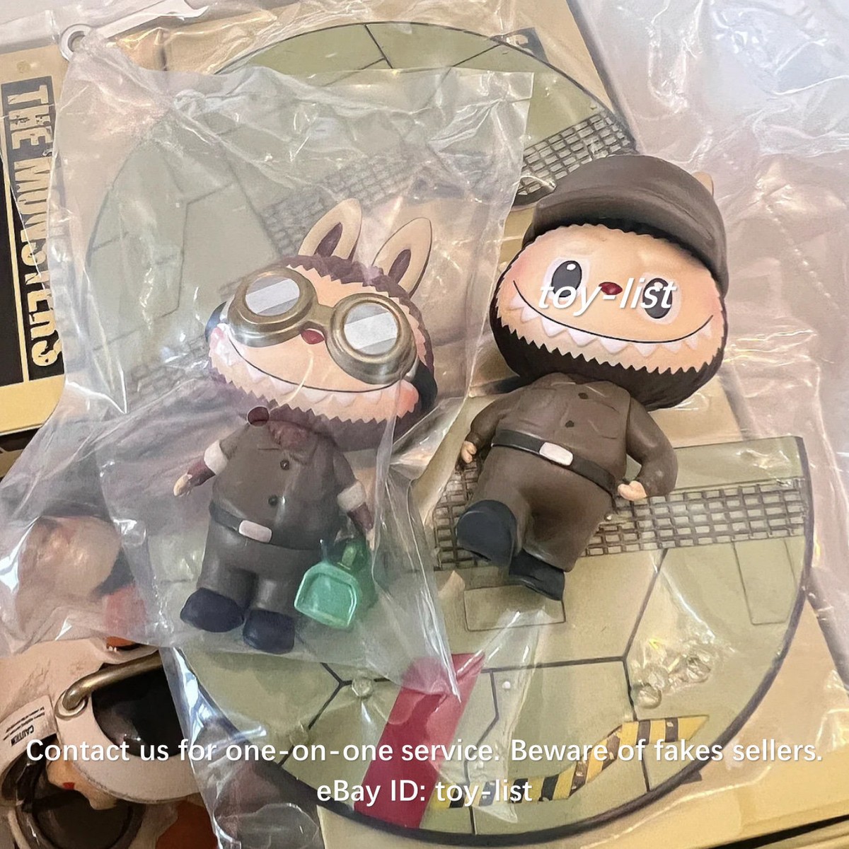 POP MART x LABUBU Maschinen Krieger Repair Man Secret Mini
