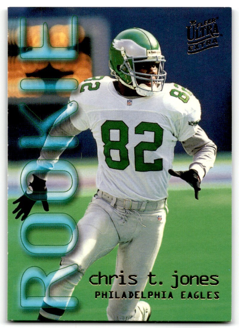 1995 Ultra Chris T. Jones Rookie Philadelphia Eagles #456 | eBay 1995 Ultra Chris T. Jones Rookie Philadelphia Eagles #456 | eBay