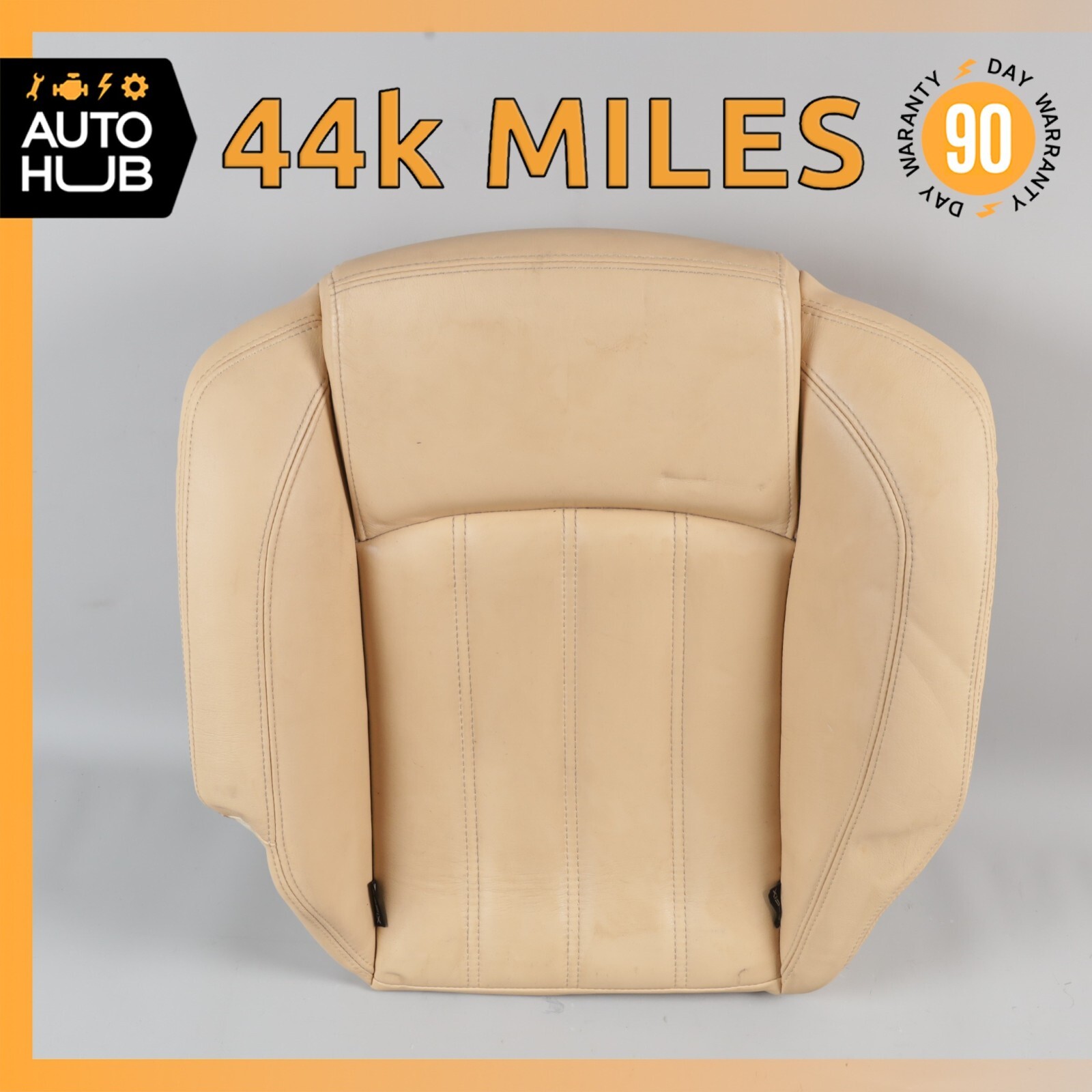 08-12 Maserati GranTurismo M145 Rear Right Side Lower Bottom Seat Cushion OEM