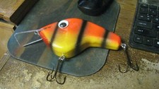 Musky lure, Gapen, hand carved wood, NOS, free shipping