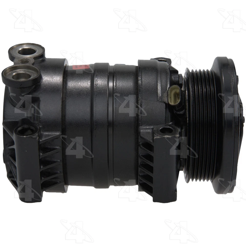 Para 1996-2000 Chevrolet Express 1500 A/C Compressor 4 Estações 1997 1998 1999 - Imagem 4 de 4