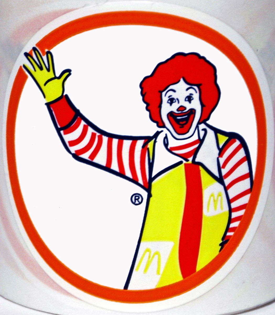 80s 90s McKids ディスプレイ　看板　マクドナルドランド　ステッカー 80s 90s McKids ディスプレイ 看板 マクドナルドランド ステッカー