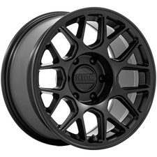 Kmc Km730 Hatchet 17x8.5 5x5 25mm Matte Black Wheel Rim 17 Inch
