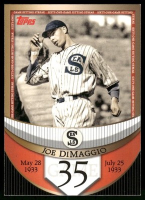 Joe DiMaggio 2007 Topps San Francisco Seals #JDSF28 Near Mint or Better