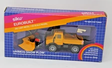Vintage SIKU Eurobuilt Unimog Snow Plow #2212 Super Rare New In Box West Germany