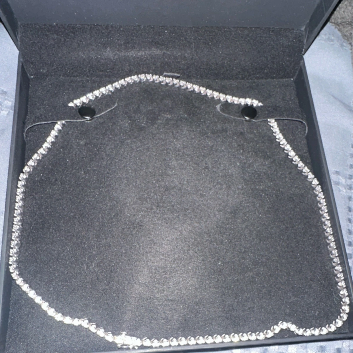 Zales Diamond Sterling Silver Fine Necklaces & Pendants for  display picture 1