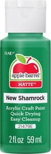 Apple Barrel Acrylic Paint in Assorted Colors 2 oz , 21479, New Shamrock