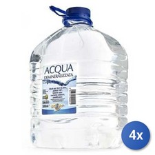 4x Bundle Acqua Da Stiro Demineralizzata tanica da 5 litri
