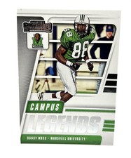 Randy Moss #20 Marshall 2021 Panini Contenders Draft Picks Campus Legends