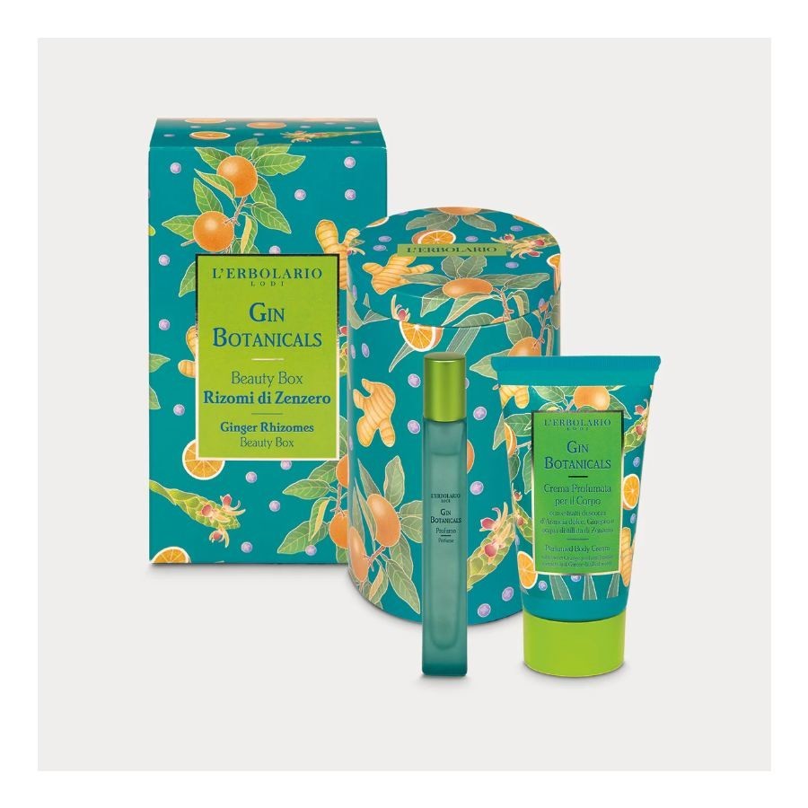 L'Erbolario Gin Botanicals Beauty Box Rizomi di Zenzero