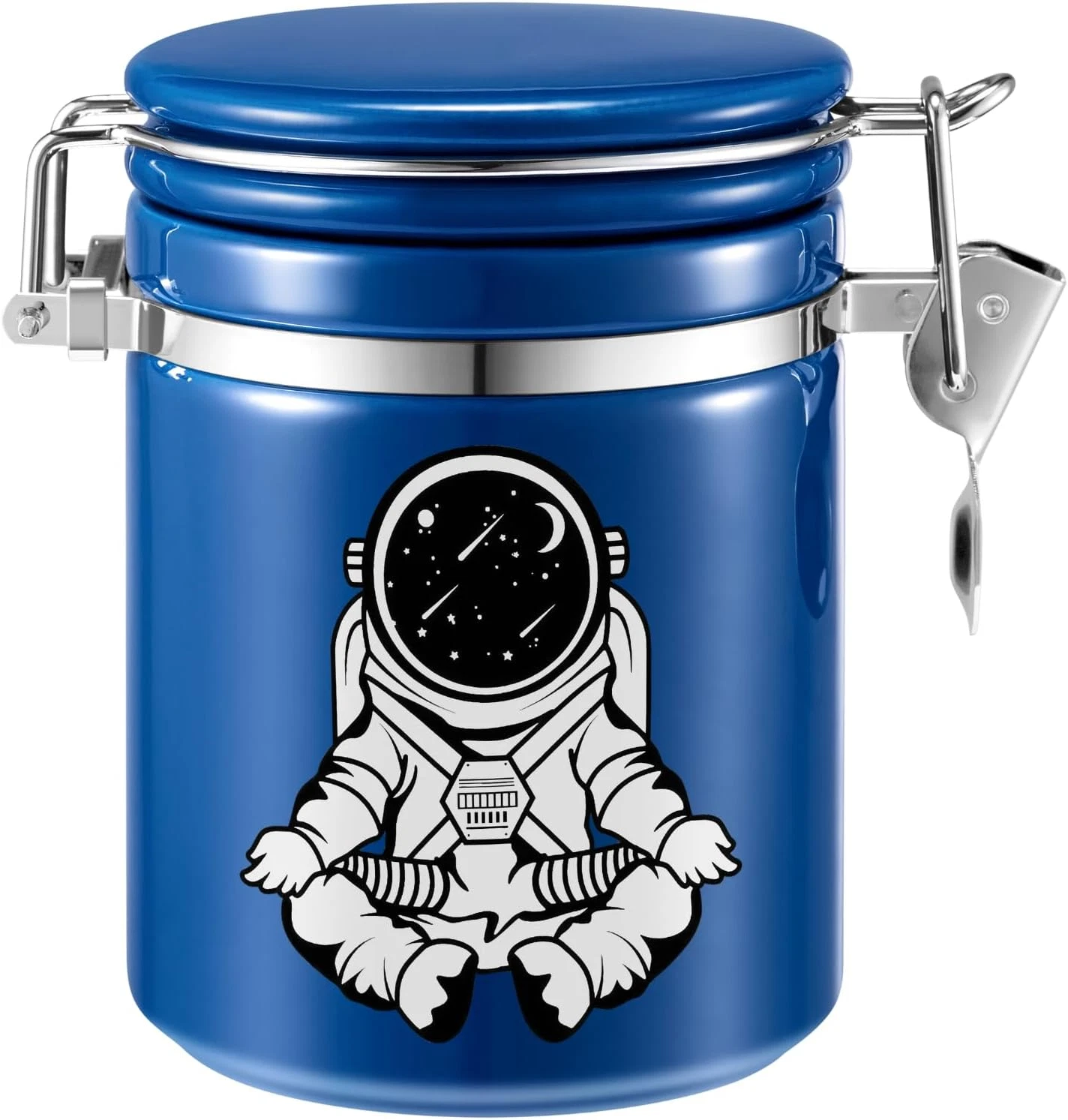 Astronaut Stash Jar Airtight Smell Proof Container (500Ml - 1 Oz) - Separate Spa