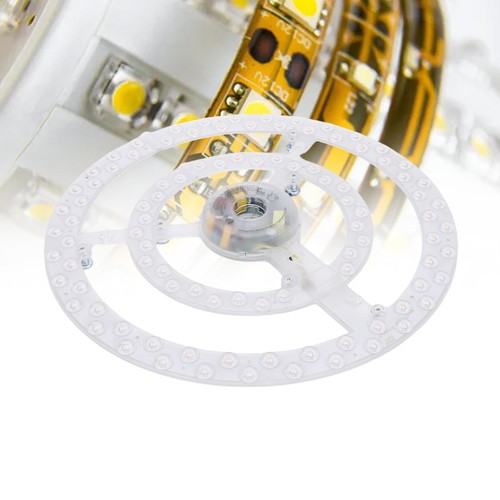 13.2in Ceiling Fan LED Light Replacement PC 3 Color Adjustable Flush Mount New - Picture 8 of 12