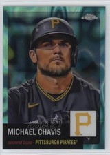 2022 Chrome Platinum Anniversary Aqua Lava Refractor 36/299 Michael Chavis 0uh2