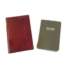 Spirit Filled Life Bible 1991 NKJV Nelson 1252 Burgundy & Concordance 1977 173BR