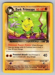 Dark Primeape 43/82 Team Rocket Uncommon