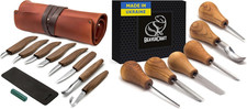 Deluxe Wood Carving Kit S18X - Chisels Set, Wood Carving Tools SC05