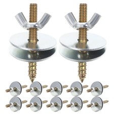 30 Set Bird Cage Retaining Screws Pet Cage Fasteners Kit Bird Perch Fixing Nuts