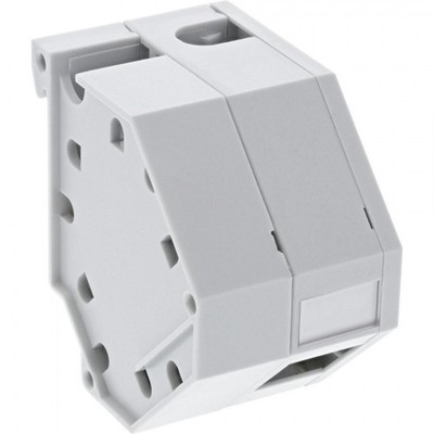 InLine  Keystone SNAP-In LWL Keystone Modulhalter, 1-fach für Hutschiene