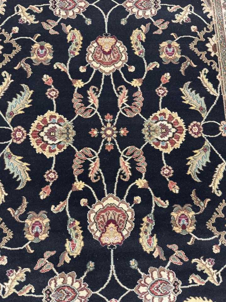 Karastan Ashara Collection Agra Black 549-15006 5'9x9' 100% Wool area ...