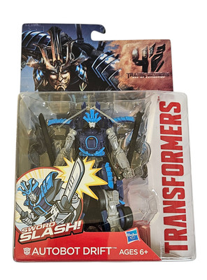 DRIFT TRANSFORMERS FIGURE AGE OF EXTINCTION AOE SWORD SLASH MOSC 2013 RARE